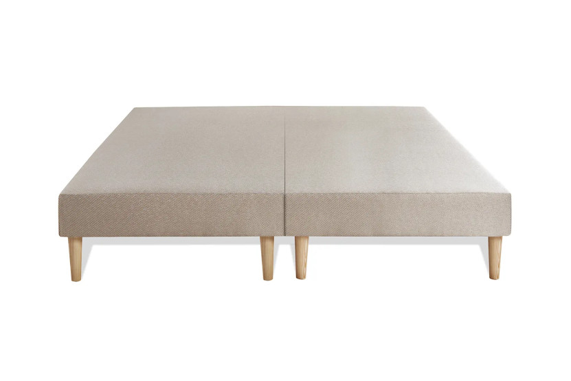 Ensemble Matelas Sommier 160x200 cm - 2 Sommiers Beige - Le Cosy