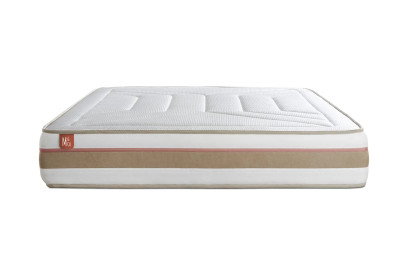 Matelas 140x200 cm Ressorts ensachés et Mémoire de forme - Le Tendre